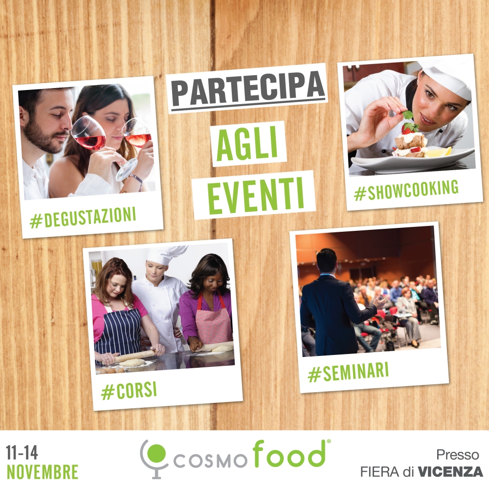 Cosmofood Fiera Vicenza 2017